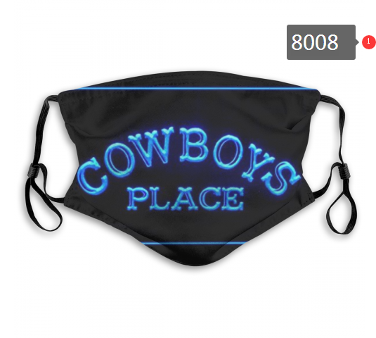 NFL 2020 Dallas Cowboys #9 Dust mask with filter->nfl dust mask->Sports Accessory
